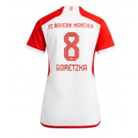 Bayern Munich Leon Goretzka #8 Heimtrikot Frauen 2023-24 Kurzarm